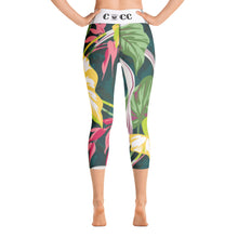 Load image into Gallery viewer, CACC Green Yoga Capri Leggings
