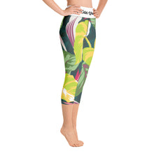 Load image into Gallery viewer, CACC Green Yoga Capri Leggings
